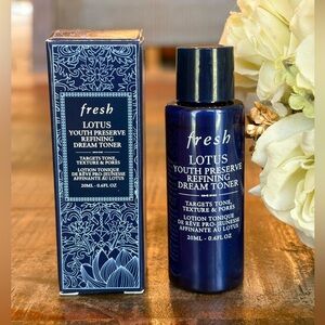 NEW Fresh LOTUS Youth Preserve REFINING DREAM TONER Mini *Discontinued*
